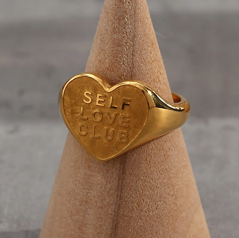 Self Love Club Gold Ring