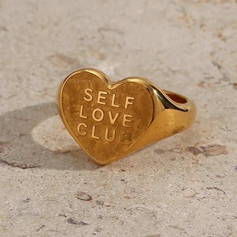 Self Love Club Gold Ring