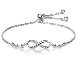 Endless Love Infinity Chain Bracelet