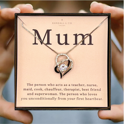 Mum - I Love You To The Moon and Back Necklace
