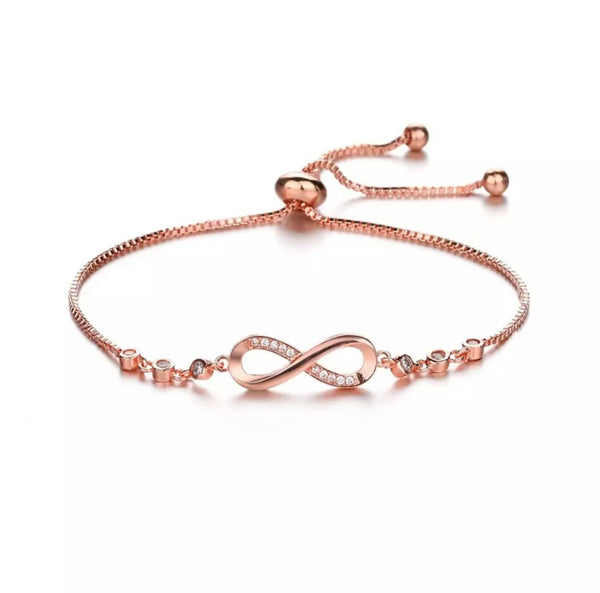 Endless Love Infinity Chain Bracelet